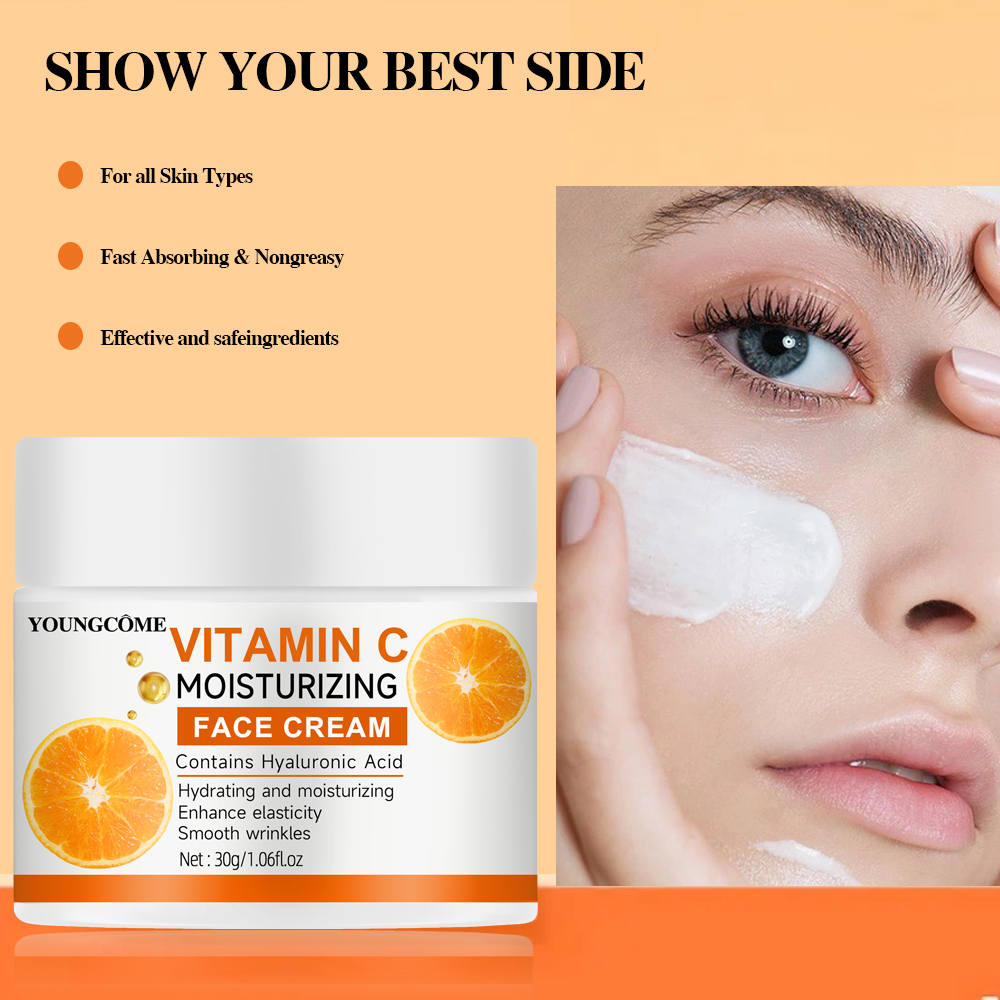 Vitamin C Serum - فيتامين C كريم ترطيب إصلاح مكافحة