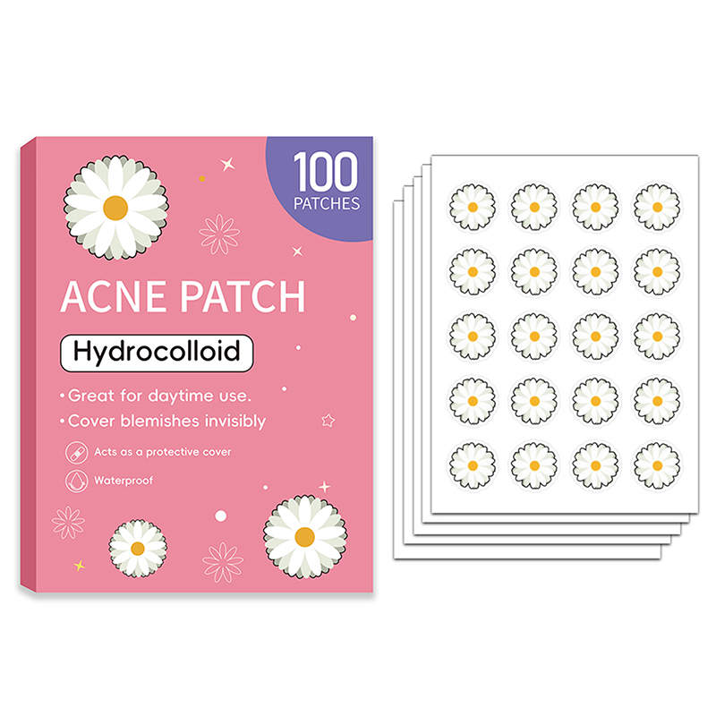 Skincare China - 100 قطعة، لصقات علاجية للوجه، لعلاج