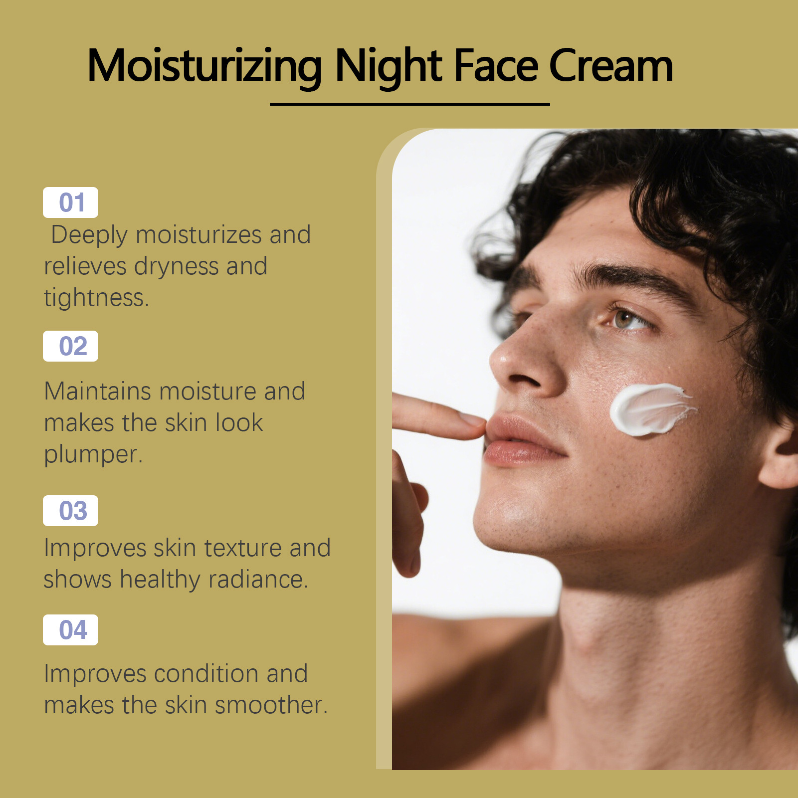 كريم وجه للرجال لتجديد الشباب، - مراجعة Night Cream وسعره