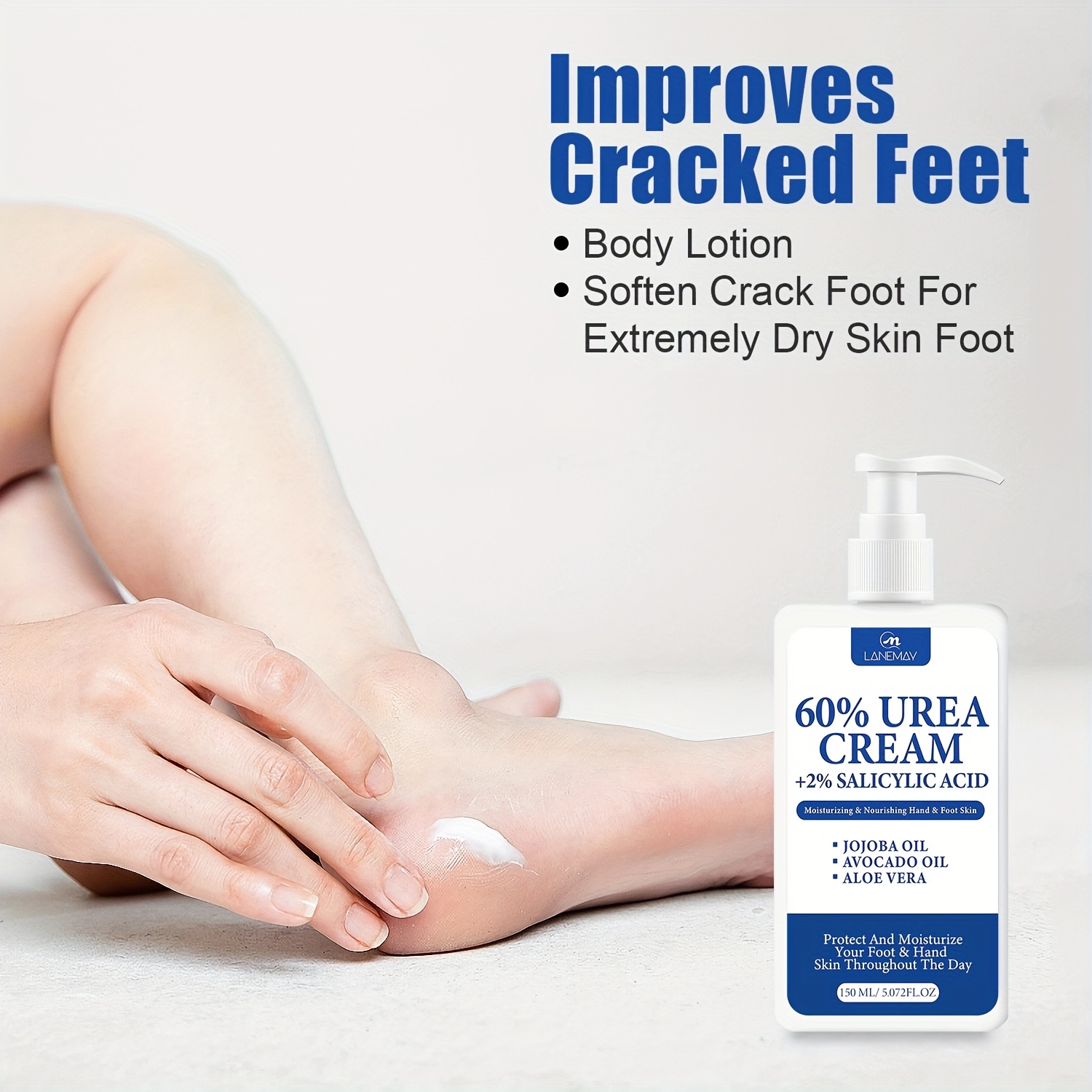 كريم يوريا 60% للقدمين مع حمض  - مراجعة Urea Foot Cream وسعره