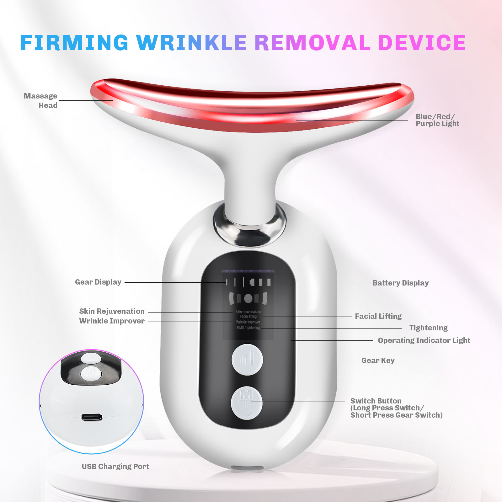 جهاز تدليك الرقبة والوجه بالتي - مراجعة Skincare Glowing وسعره