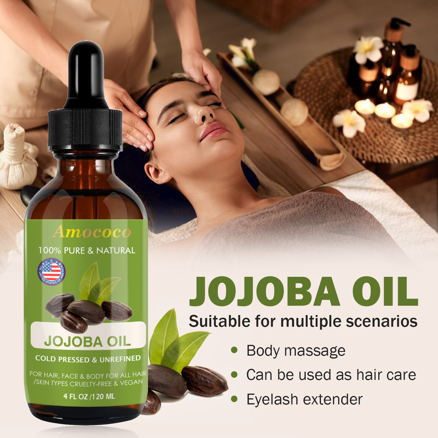 زيت أموكوكو الطبيعي للوجه والش - مراجعة Face Oil Rosehip وسعره