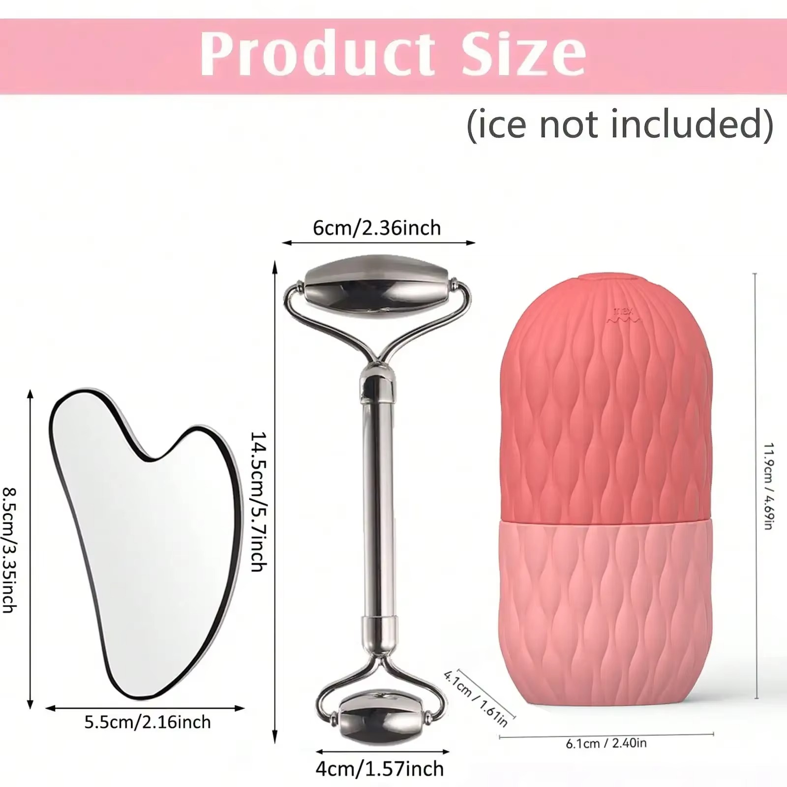 مجموعة أداة تدليك الثلج وغوا ش - مراجعة Skincare Glowing وسعره